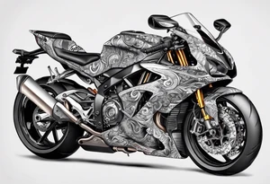 Superbike tattoo idea