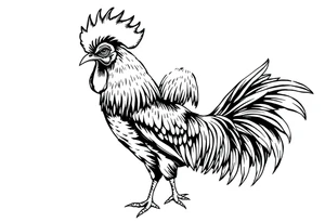 A big cock tattoo idea