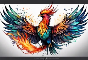 Phoenix who came back tattoo idea