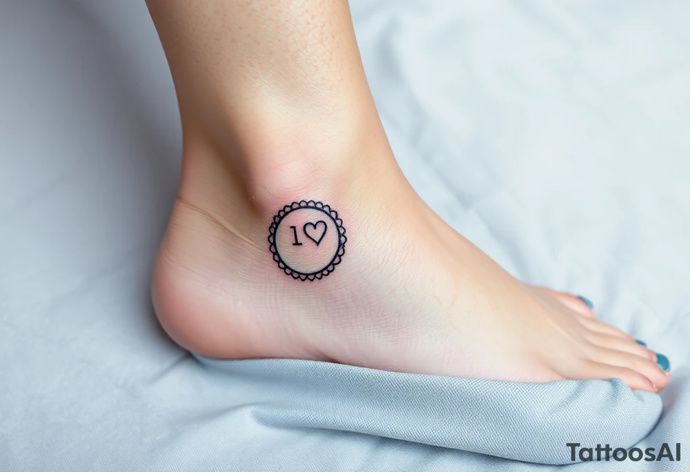 wedding rings tattoo with love tattoo idea