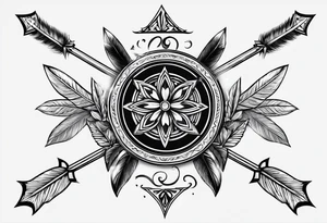 3 arrows tattoo idea
