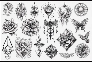 Clear 
Small tattoo ideas 
For girls tattoo idea