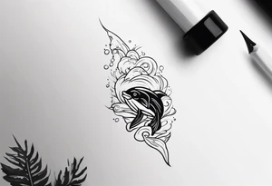 Small sea tattoo tattoo idea