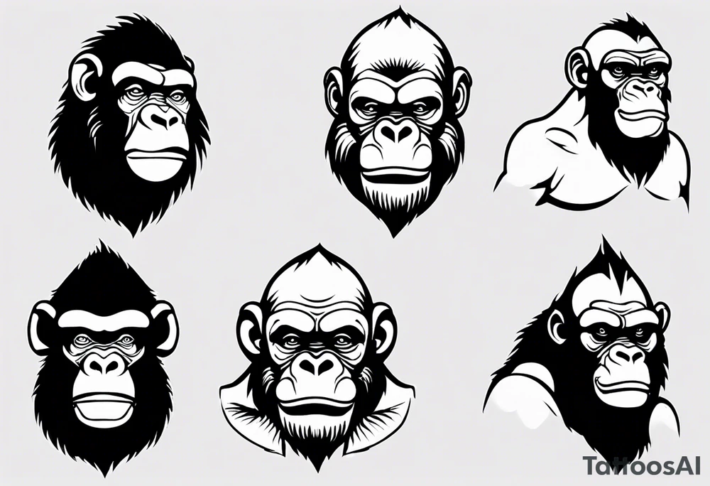 Great Ape tattoo idea