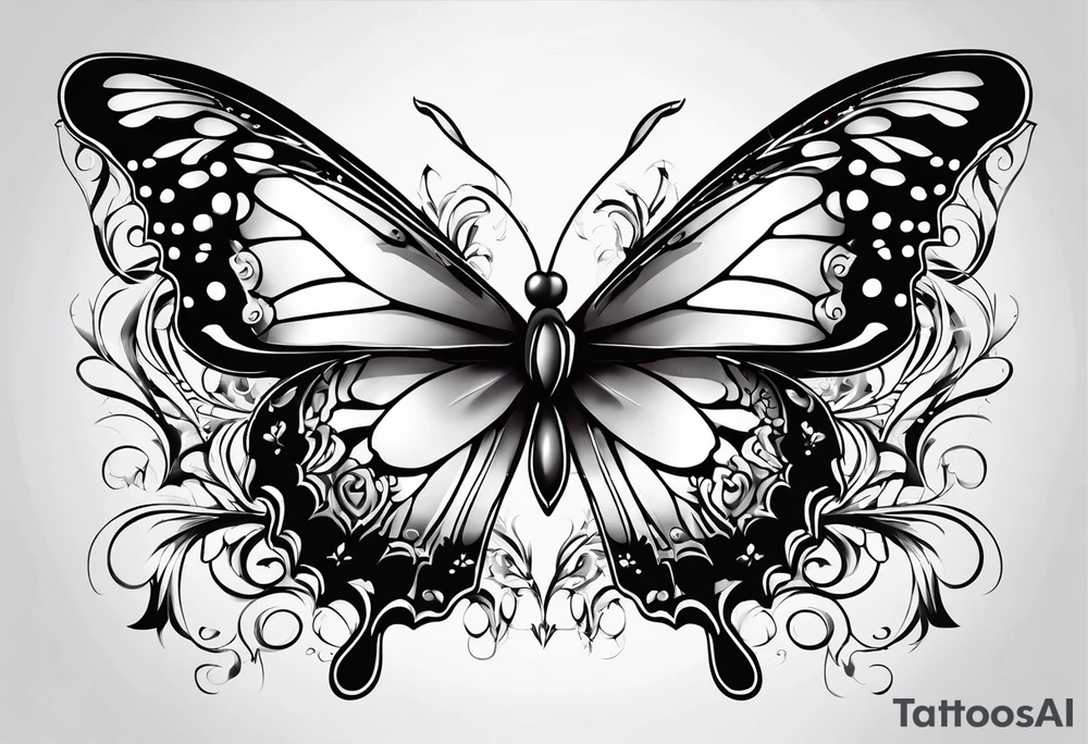 Butterfies tattoo idea