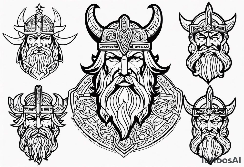 norse god tattoo idea
