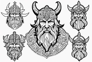 norse god tattoo idea