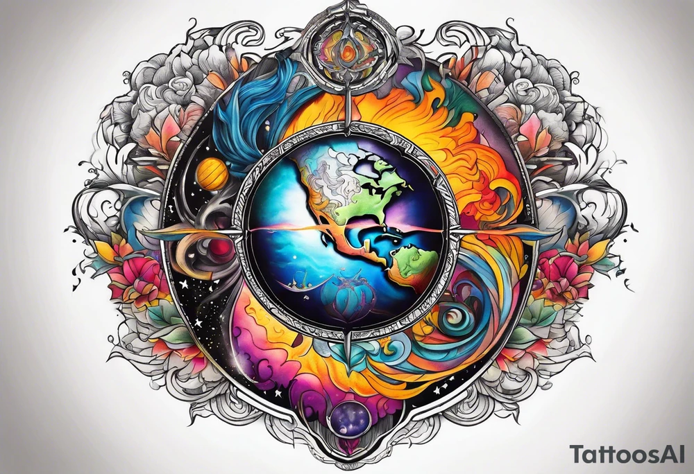 Atlas tattoo idea