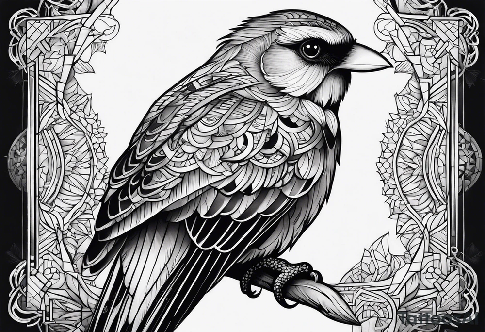 Burung elang tattoo idea
