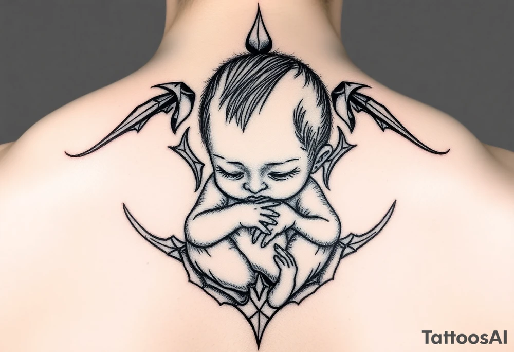 Honoring baby Xevekiah tattoo idea