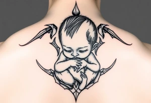 Honoring baby Xevekiah tattoo idea