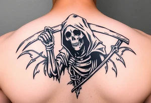 Grim reaper tattoo idea