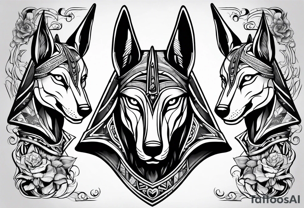 Anubis tattoo idea