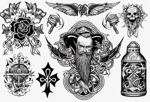 irish american tattoo idea