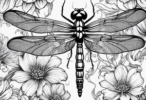 medusa dragonfly book tattoo idea