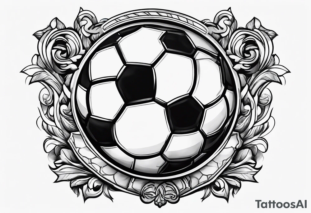 Football tattoo idea