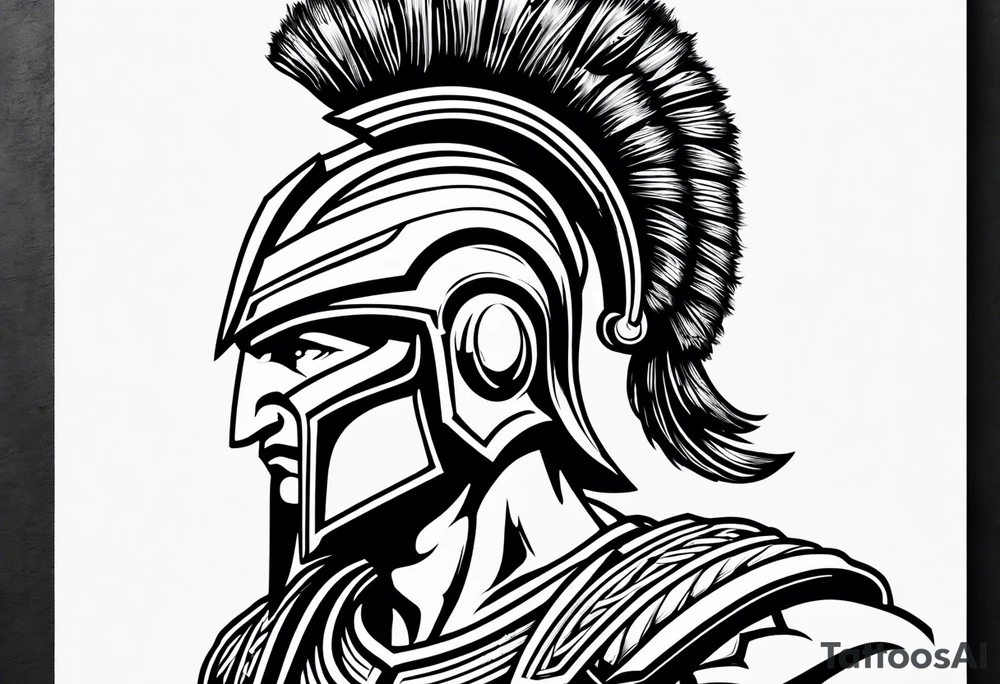 Spartan Warrior 300 tattoo idea