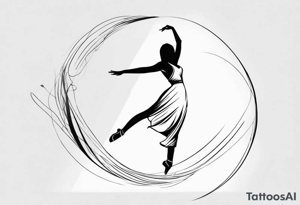 dance tattoo idea