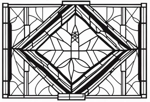 Stained Glass tattoo idea