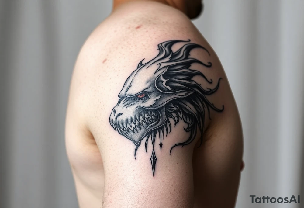 arm tattoo which is deep and meaninful very unique and psycheelic tattoo idea