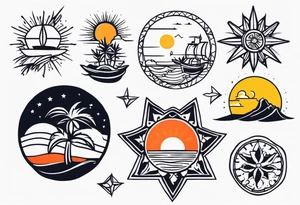 Summer tattoo ideas tattoo idea