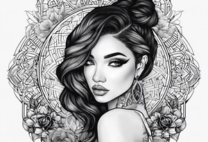 Jeylani Averie with hears tattoo idea