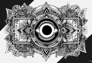 I want to mix something that represents my mothers lastname "Yaber" which originates from Lebanon and my fathers lastname "Kleinert" which is german tattoo idea