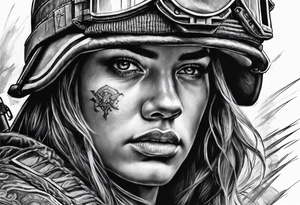 War tattoo idea