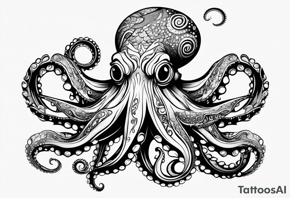 octopus tattoo idea