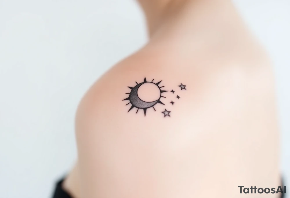 more than the sun, and the moon, and the stars tattoo idea