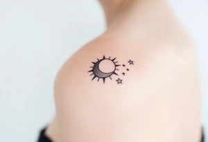 more than the sun, and the moon, and the stars tattoo idea