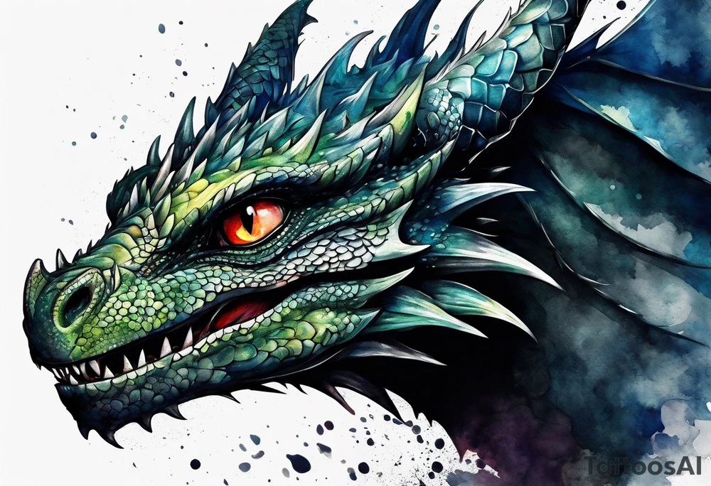 Toothless the dragon tattoo idea