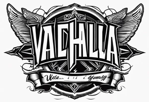 Valhalla lightning tattoo idea