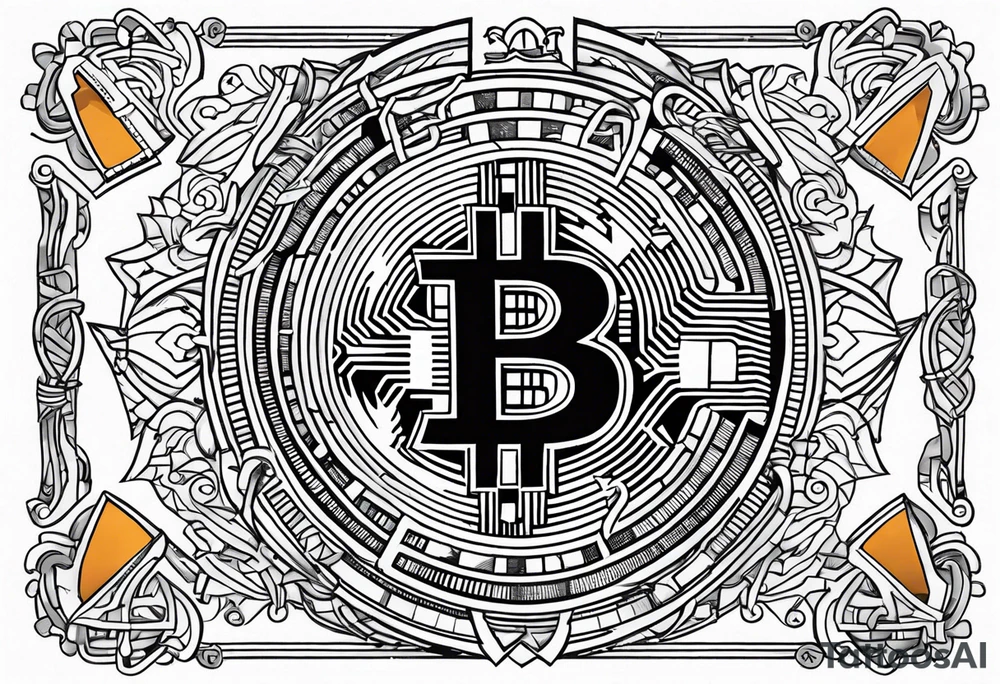Bitcoin which broken tattoo idea
