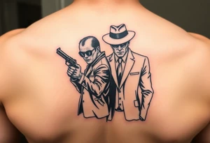 Spy vs spy tattoo idea
