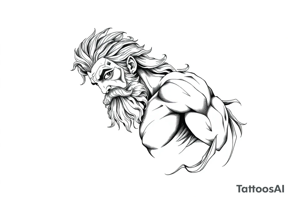 greek god tattoo idea