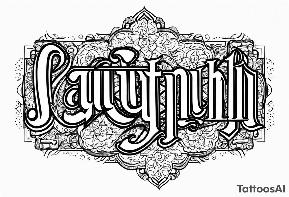 Jayanthi, rajan tattoo idea