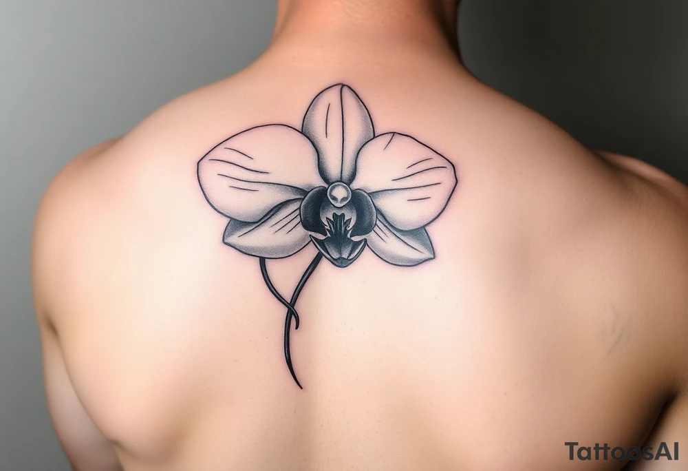 Orchid tattoo idea