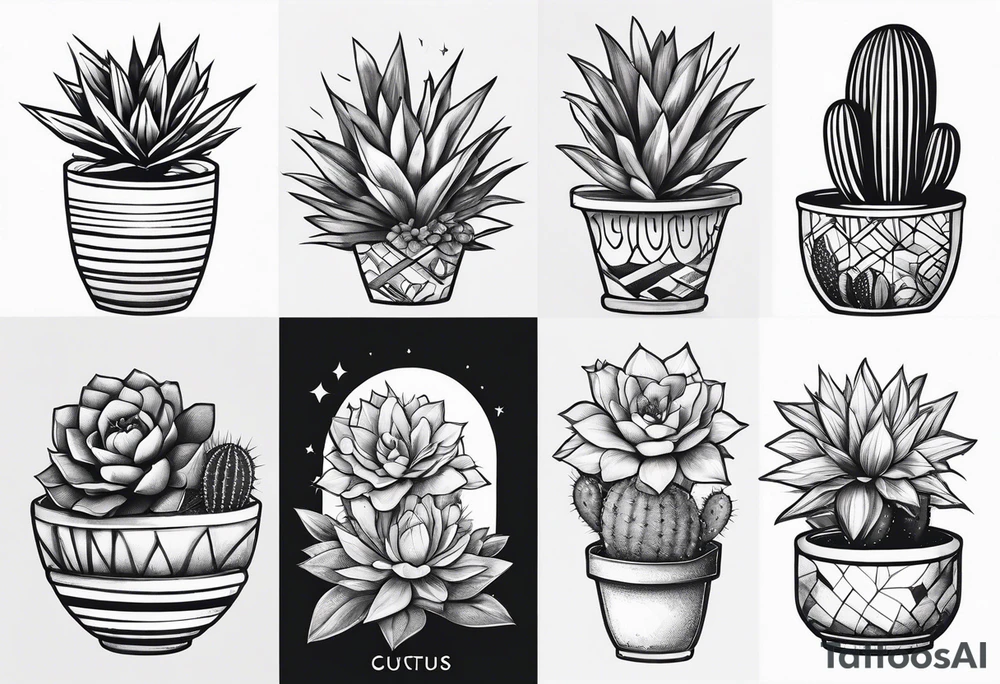 Maintains,  cactus, bird, forearm tattoo idea