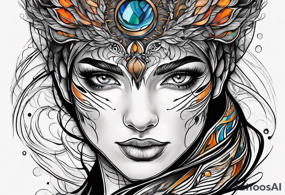 Half sleeve, tree bark tattoo idea