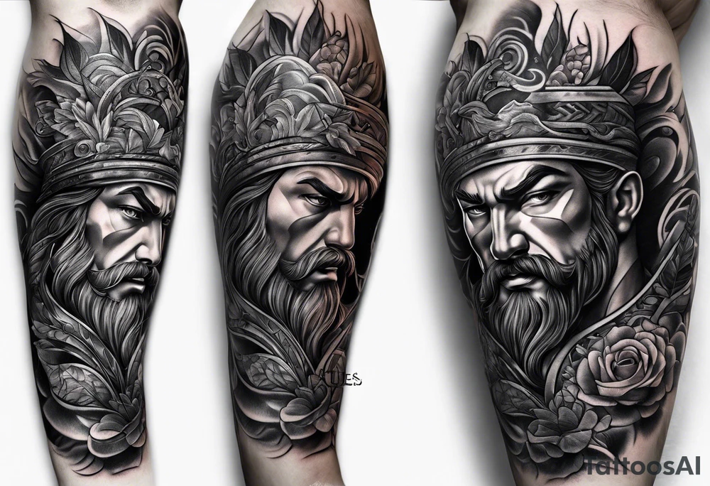 zues tattoo for bicep tattoo idea