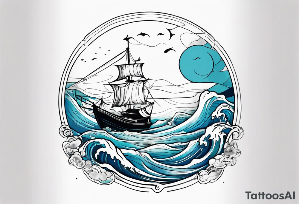 The Old Man and the Sea tattoo idea