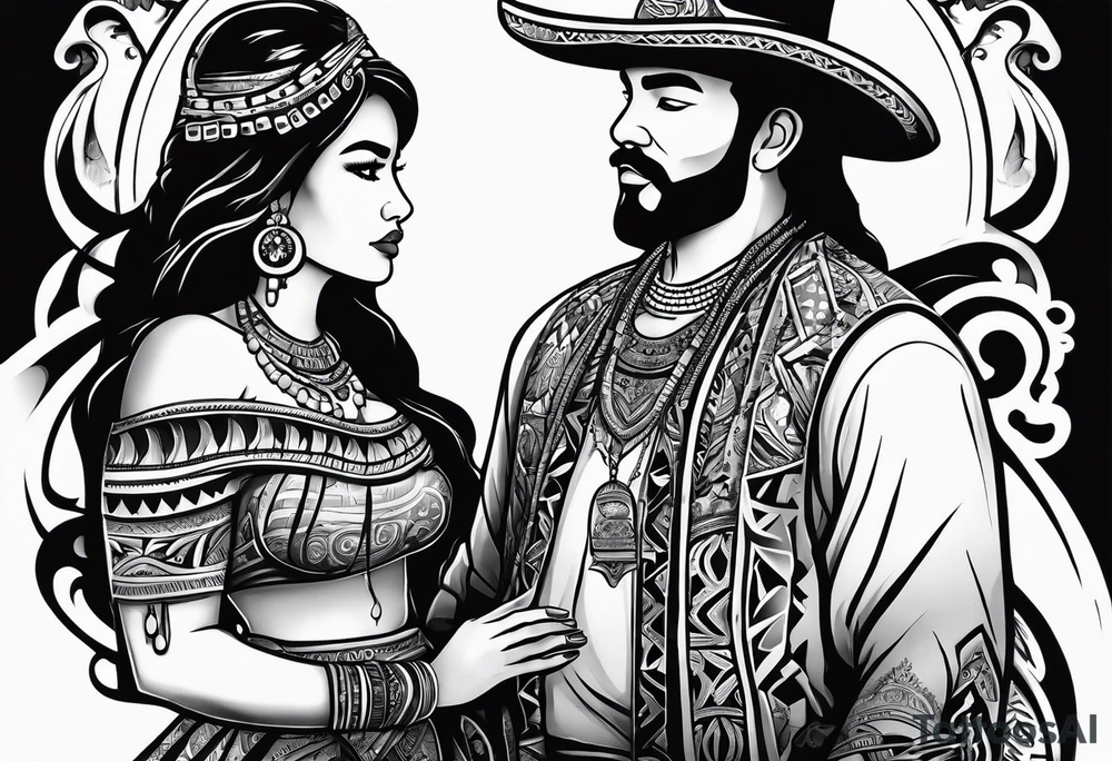 Pacific Northwest
Mexican American
Father
Wife
Son 
Daughter 
God
Faith tattoo idea