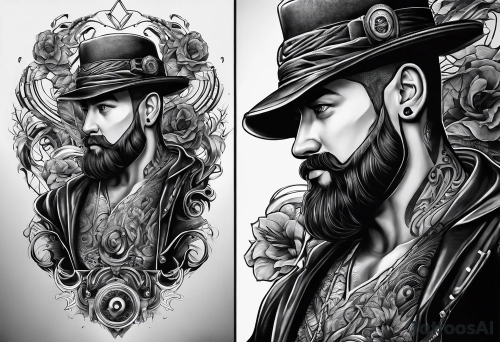 Father son tattoo idea