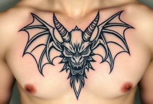 demon tattoo idea