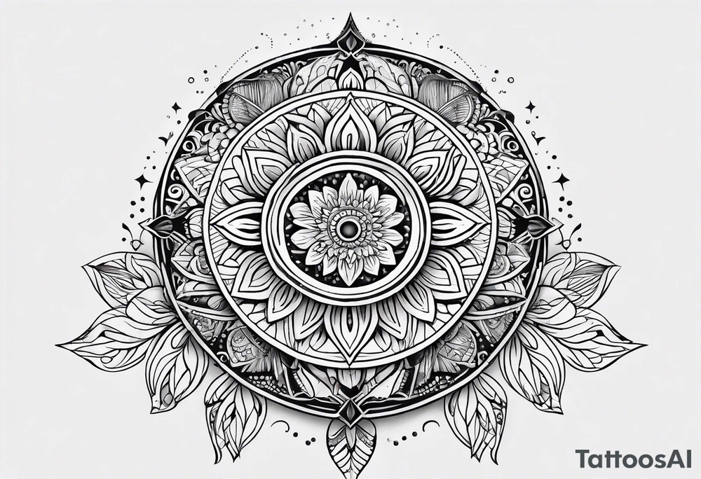 Mandala tattoo idea
