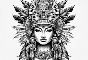 Mayan tattoo idea