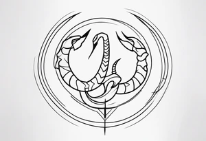 scorpio zodiac symbols tattoo idea