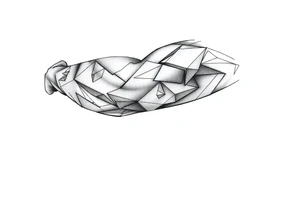 geometric tattoo idea