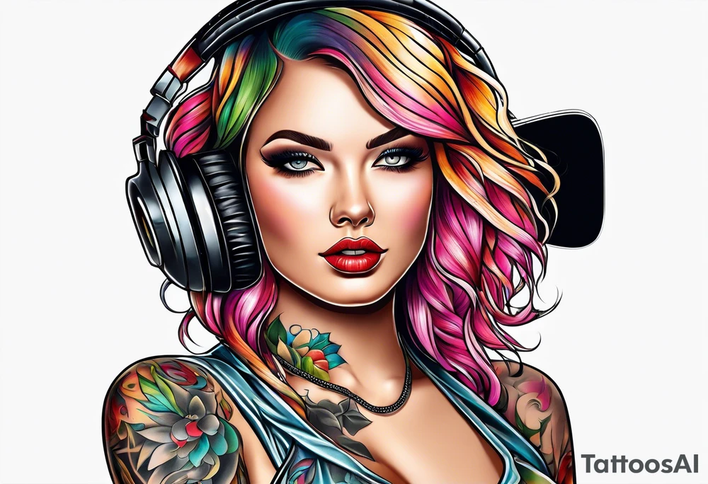 Music tattoo idea